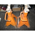 Lot of 2 Orange 3 Ton jack Stand